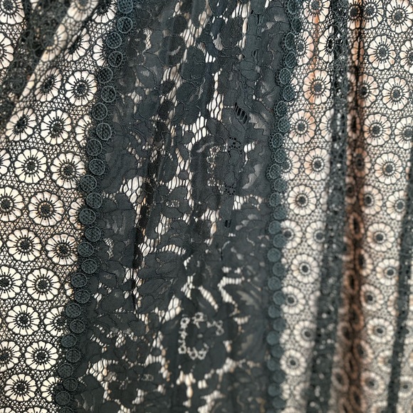 Boutique Moschino Floral Lace Sleeveless Dress in Black/Nude - Size 4 Aeffe NWT - Picture 8 of 16